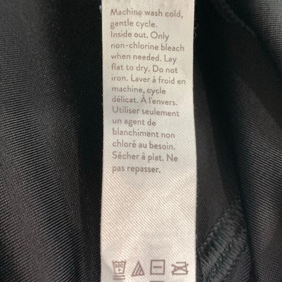 Spanx Faux Leather Tummy Shaping High Waist Compression Leggings Black Small - Picture 8 of 10